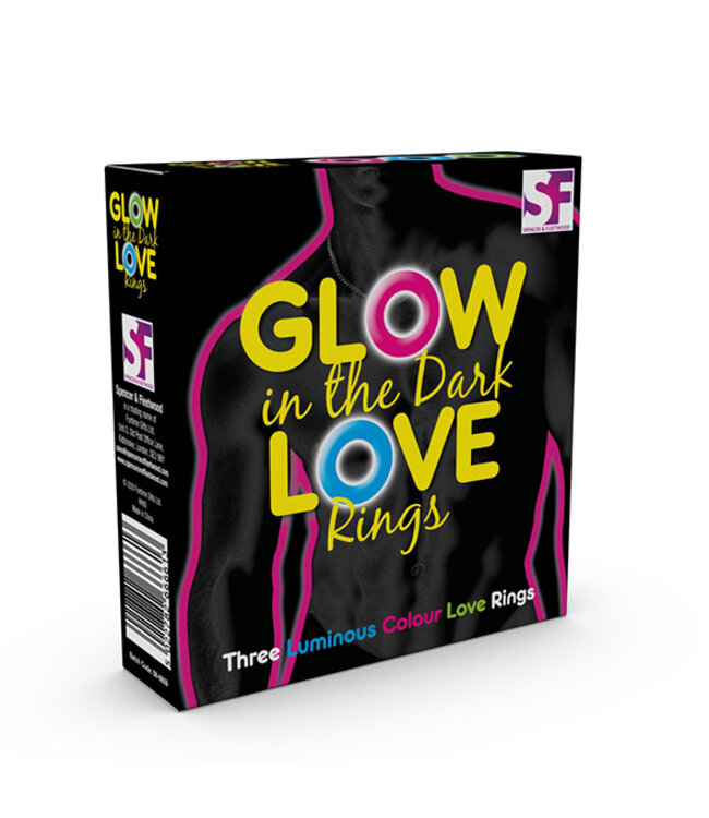 Glow in the Dark Love Rings