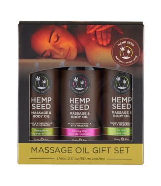 Earthly body Massage Oil Gift Set