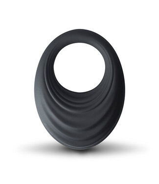 Rocks Off Rocks-off - Spire Vibrating Liquid Silicone Ring Black