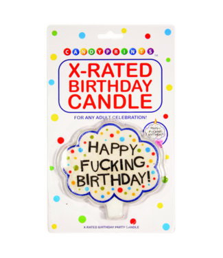 Little Genie Productions X-Rated Birthday Candle