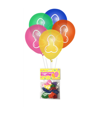 Little Genie Productions Super Fun Penis - Balloons