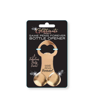 Little Genie Productions Glitterati Penis Bottle Opener