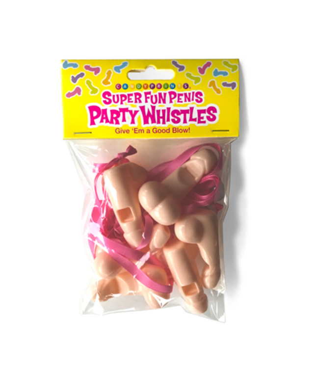 Super Fun Penis - Party Whistles - 6 Pack