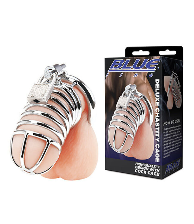 Blueline - Deluxe Chastity Cage