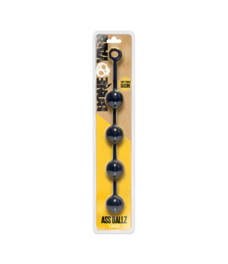 Boneyard Ass Ballz - Clamshell Anal Beads - L