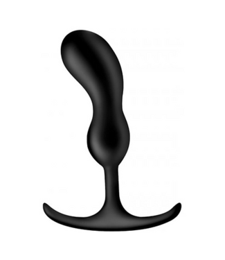 XR Brands Premium Silicone Weighted Prostate Plug - Medium