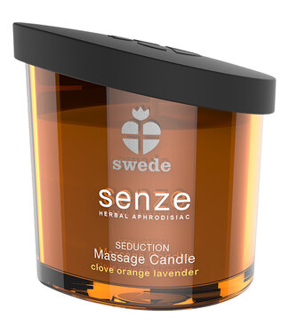 Swede Swede - Senze Seduction Massage Candle Clove Orange Lavender 150 ml