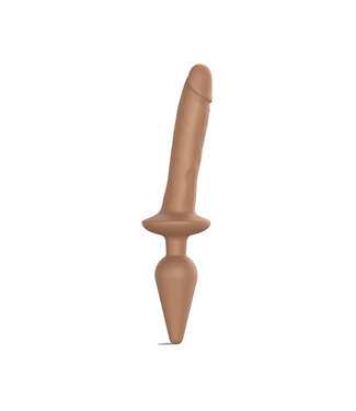 Strap-On-Me Strap-On-Me - Switch  Plug-in Realistic Dildo Caramel S