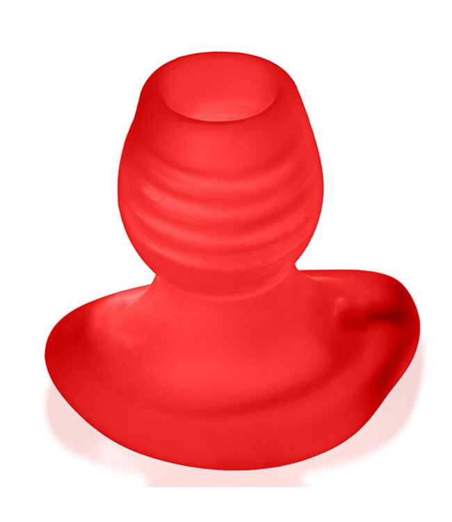 Oxballs - Glowhole-1 Hollow Buttplug with Led Insert Red Morph Small