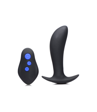 XR Brands Pro-Shocker - Vibrating and E-Stim Silicone Prostate Plug