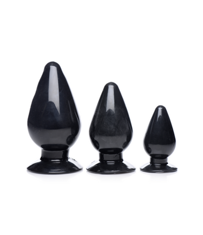 Triple Cones Anaalplug Set Van 3
