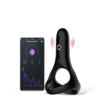 Magic Motion Magic Motion - Rise Smart Wearable Cockring Black