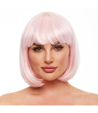 Pleasure Wigs Pleasure Wigs - Pruik Cici Roze Glow in the Dark