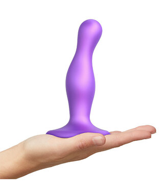 Strap-On-Me Strap-On-Me - Dildo Plug Curvy Metallic Purple L