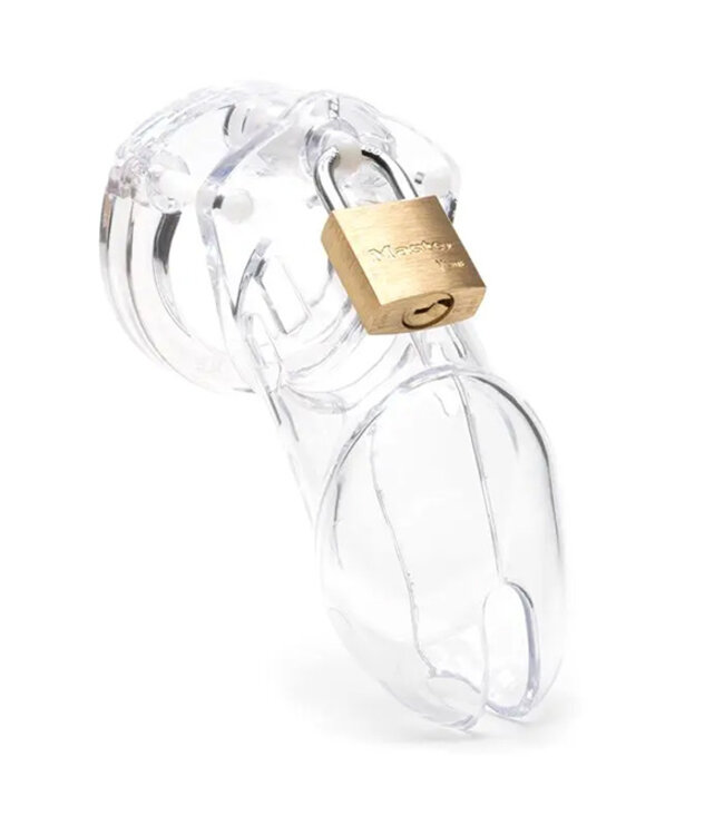 CB-X - CB-6000 Chastity Cock Cage Clear 35 mm