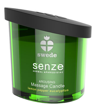 Swede Swede - Senze Arousing Massage Candle Lemon Pepper Eucalyptus 50 ml