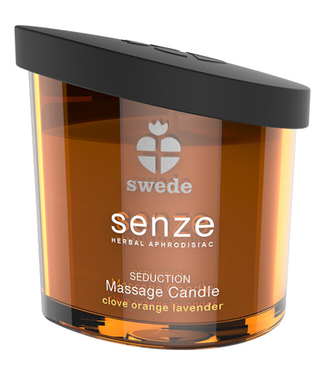 Swede - Senze Seduction Massage Candle Clove Orange Lavender 50 ml