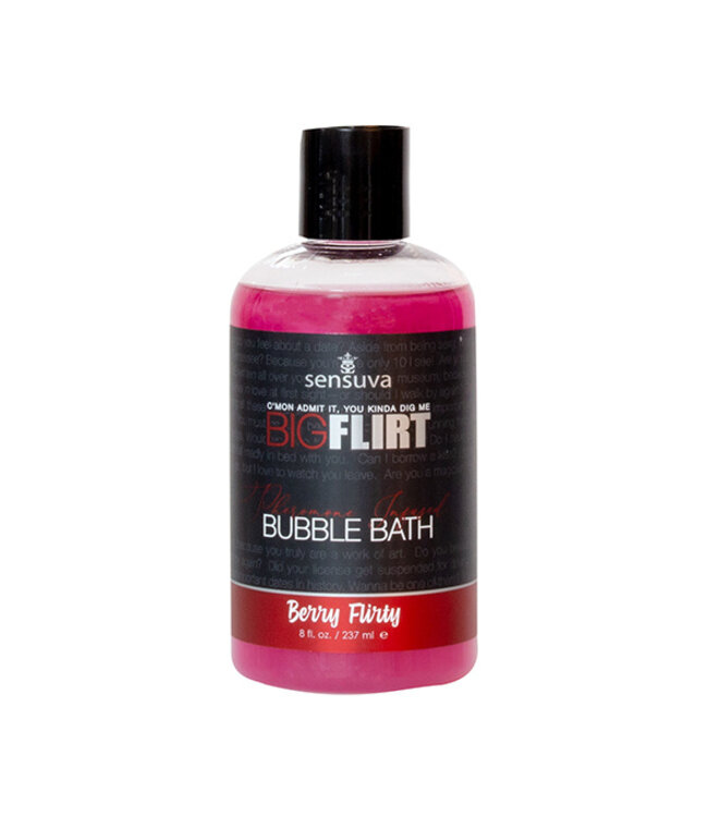 Sensuva - Big Flirt Pheromone Bubble Bath Berry Flirty 237 ml