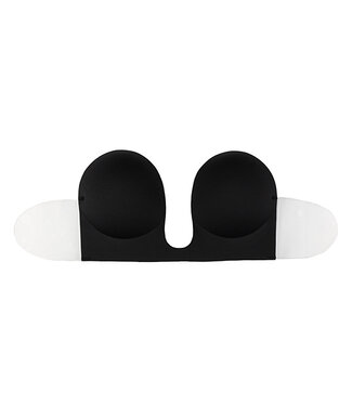 Bye Bra Bye Bra - Seamless U-Style Bra Cup B Black