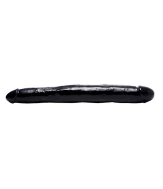 XR Brands Realistic Double Dildo - 17.5 Inch - Black