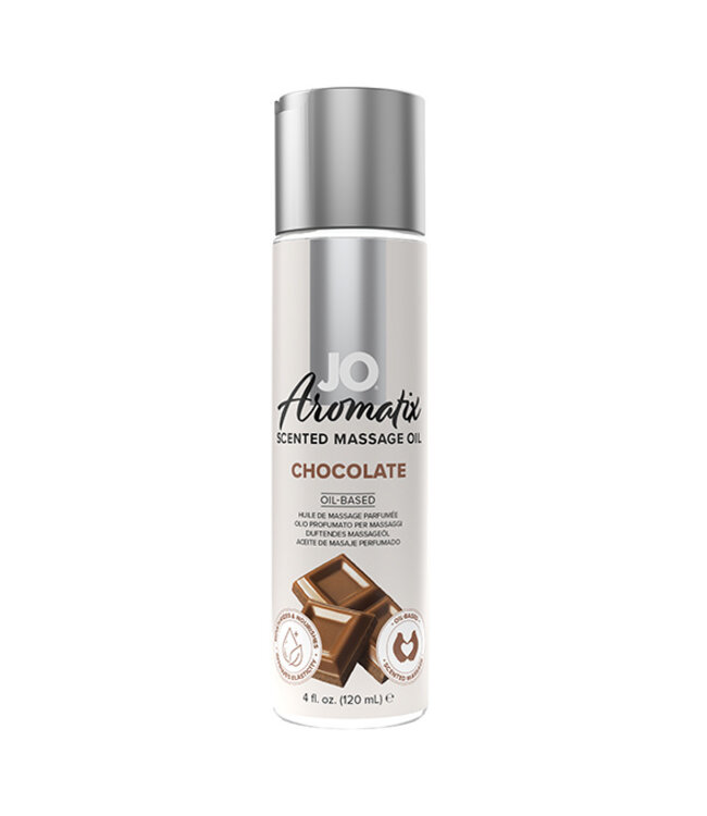 System JO - Aromatix Scented Massage Oil Chocolate 120 ml