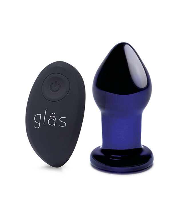 Glas - Rechargeable Remote Controlled Vibrating Butt Plug