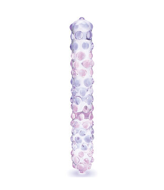 Glas Glas - Purple Rose Nubby Dildo