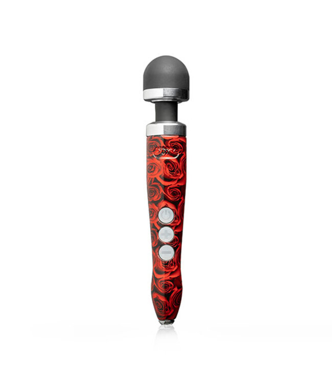 Doxy - Die Cast 3R Oplaadbare Wand Massager Rose Pattern