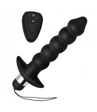 XR Brands Wireless Vibrating Anal Beads with Remote Control