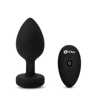 B-Vibe B-Vibe - Vibrerende Juwelen Plug XXL Black