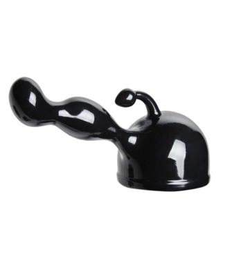 XR Brands P-Spot Wand Attachment for Men - Black