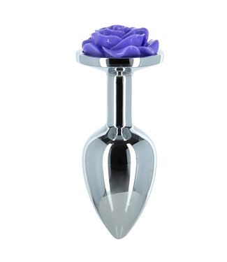 Lux Active Lux Active - Metalen Butt Plug Purple Rose