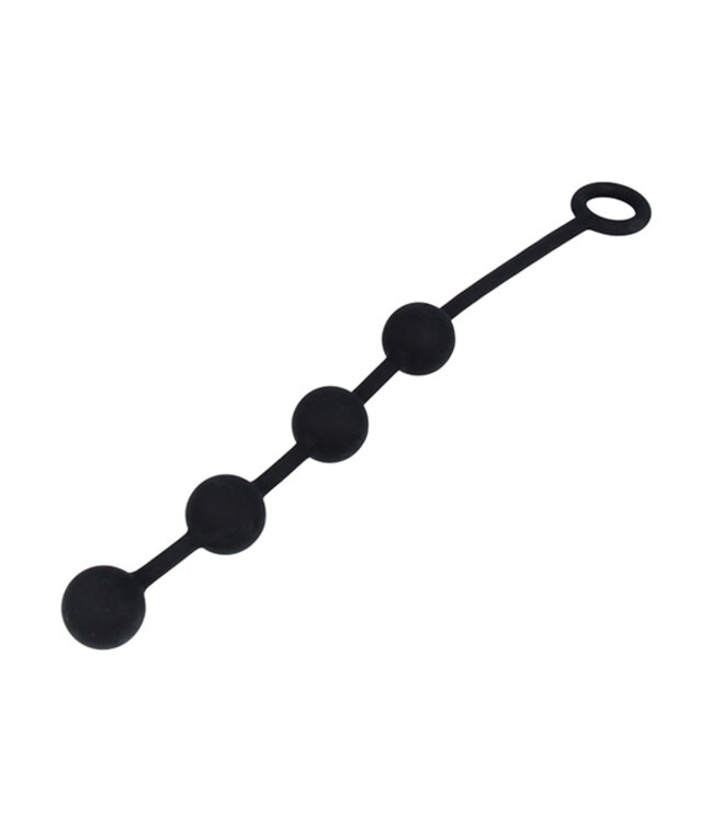 Nexus - Excite Medium Silicone Anal Beads Black