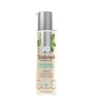 System JO System JO - Naturals Massage Olie Pepermunt & Eucalyptus 120 ml