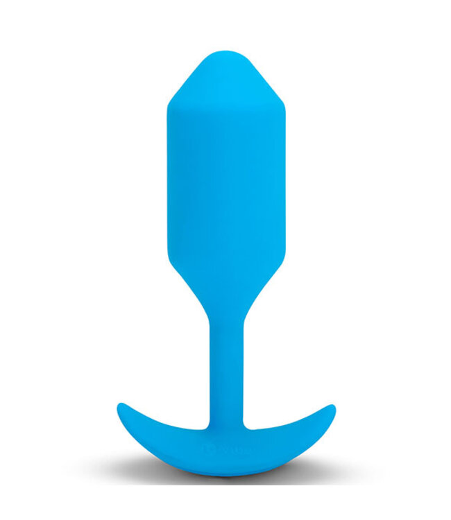 B-Vibe - Vibrerende Snug Plug 3 (L) Blauw