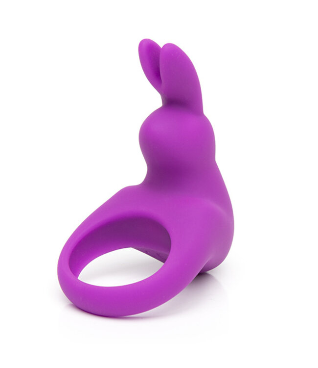 Happy Rabbit - Oplaadbare Vibrerende Rabbit Cock Ring Paars