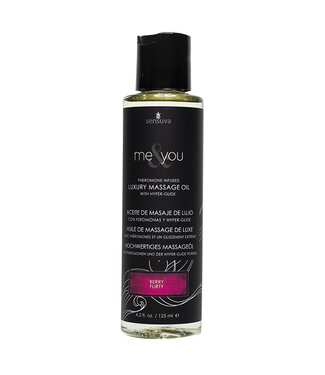 Sensuva Sensuva - Me & You Berry Flirty Massage Olie 125 ml