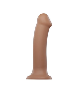 Strap-On-Me Strap-On-Me - Semi-Realistische Dual Density Buigzame Dildo Caramel XL