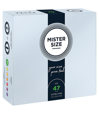 Mister Size Mister Size - 47 mm Condooms 36 Stuks