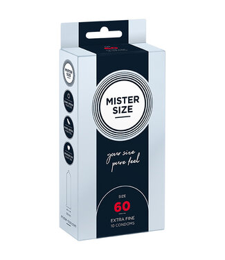 Mister Size Mister Size - 60 mm Condooms 10 Stuks