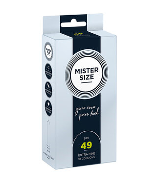 Mister Size Mister Size - 49 mm Condooms 10 Stuks