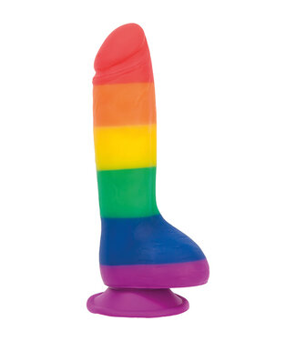 Addiction Addiction - Justin 20 cm Dong Regenboog