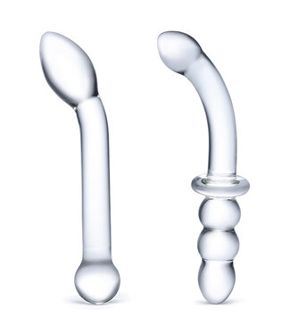 Glas Glas - G-Spot Pleasure Glass Dildo Set 2 st.