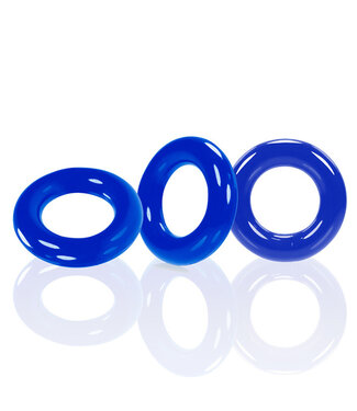 Oxballs Oxballs - Willy Rings 3-pack Cockrings Blauw