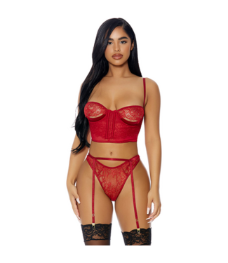 Forplay Peek Inside - Lingerie Set - XL