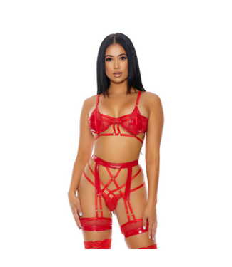 Forplay Double The Fun - Lingerie Set - XL