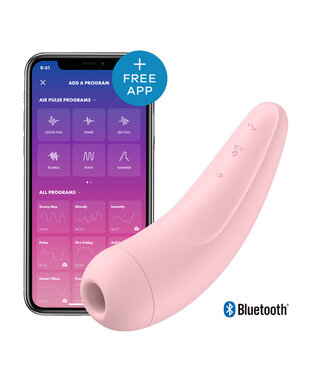 Satisfyer Satisfyer - Curvy 2+ Air Pulse Stimulator + Vibration Roze