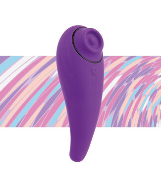 FeelzToys FeelzToys - FemmeGasm Tapping & Tickling Vibrator Paars