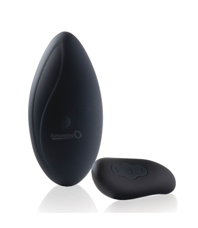 The Screaming O - Premium Ergonomic Remote Panty Set Zwart