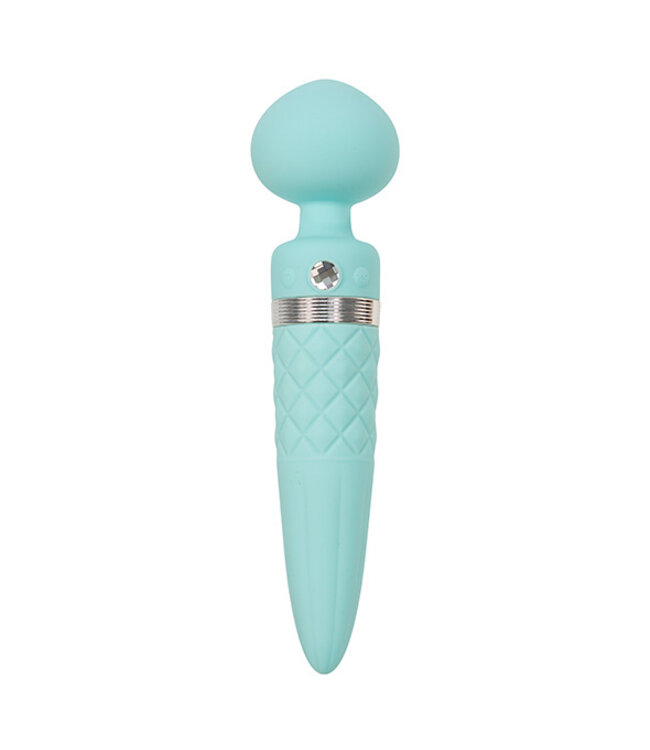 Pillow Talk - Sultry Wand Massager Blauwgroen